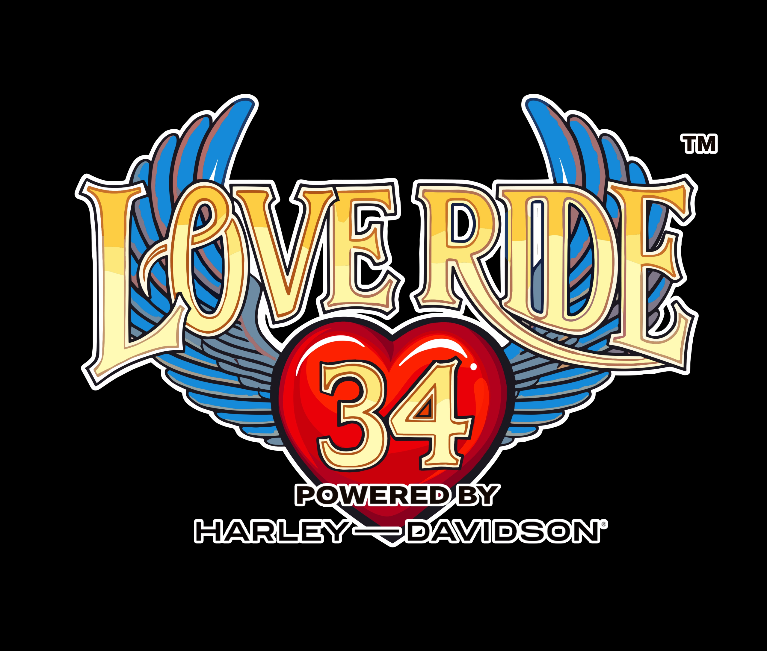 Love Ride 34 Logo